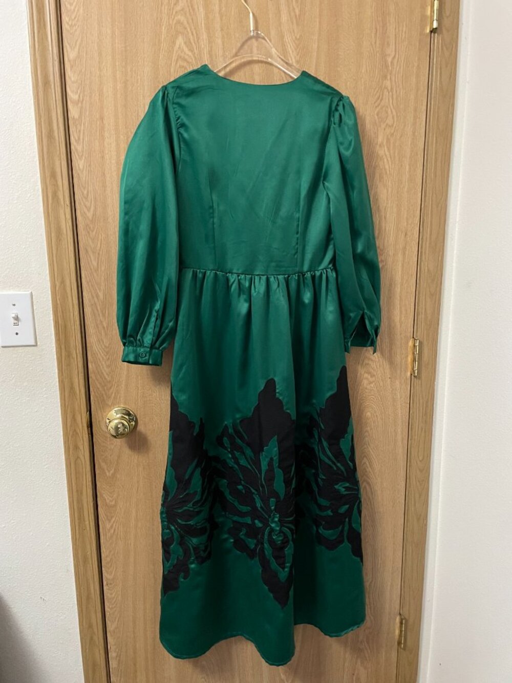 Nwt Nikasha Anthropologie Satin Dress - Picture 6 of 8